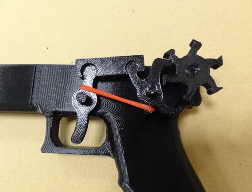 Download free STL file Rubber band gun • Design to 3D print ・ Cults